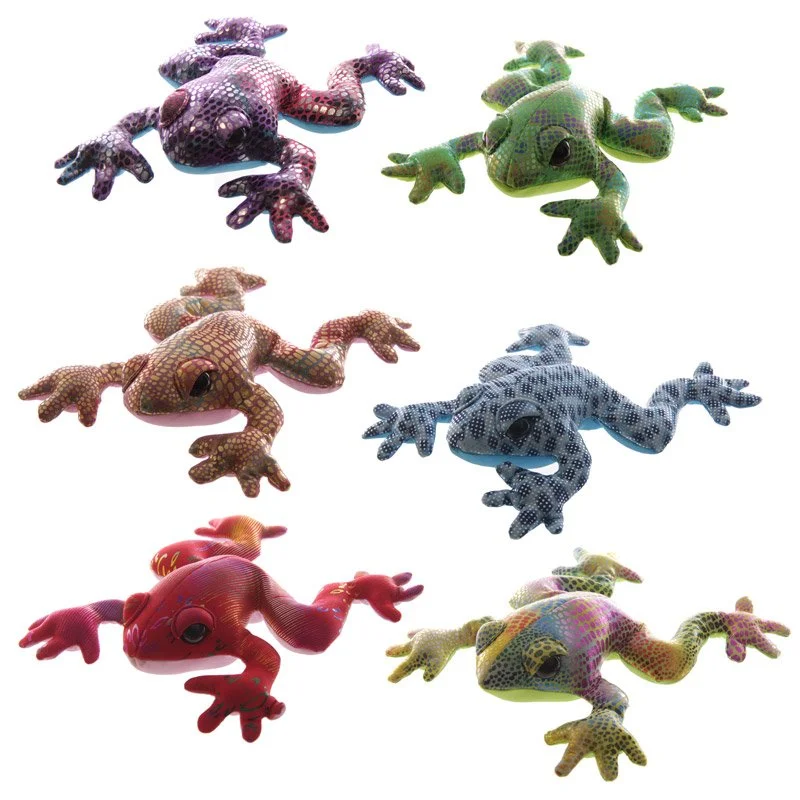 Sand frog paperweight crafted from polyester, containing fine washed sand.