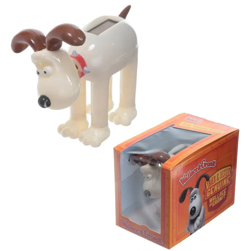 Solar Pal outdoor solar Gromit figurine made of plastic ABS with metal magnet, CE/UKCA marked