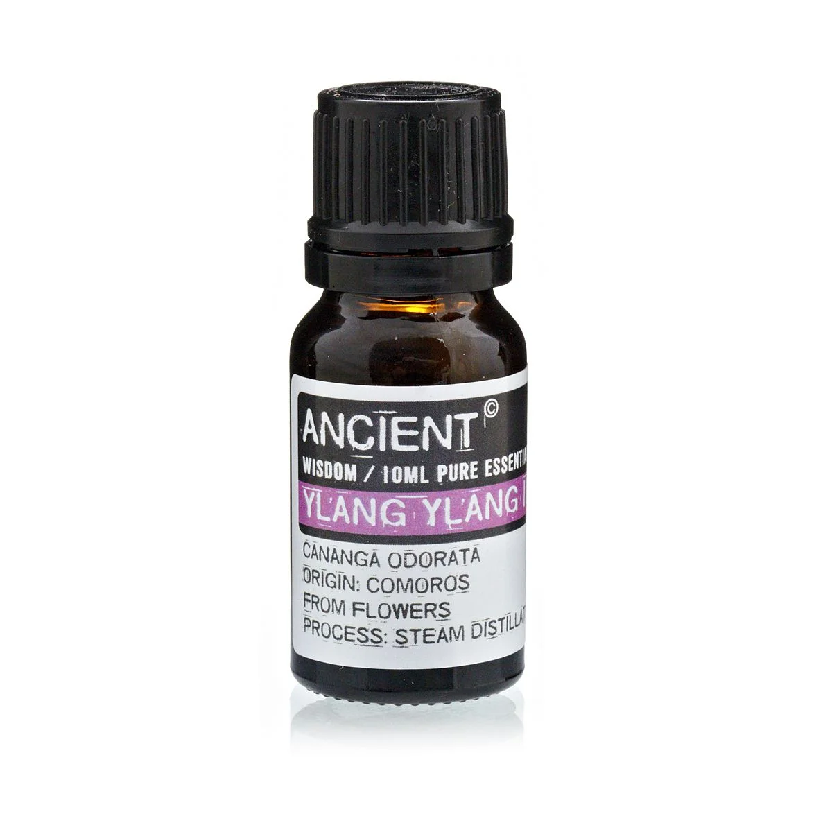 10 ml bottle of Ylang Ylang essential oil