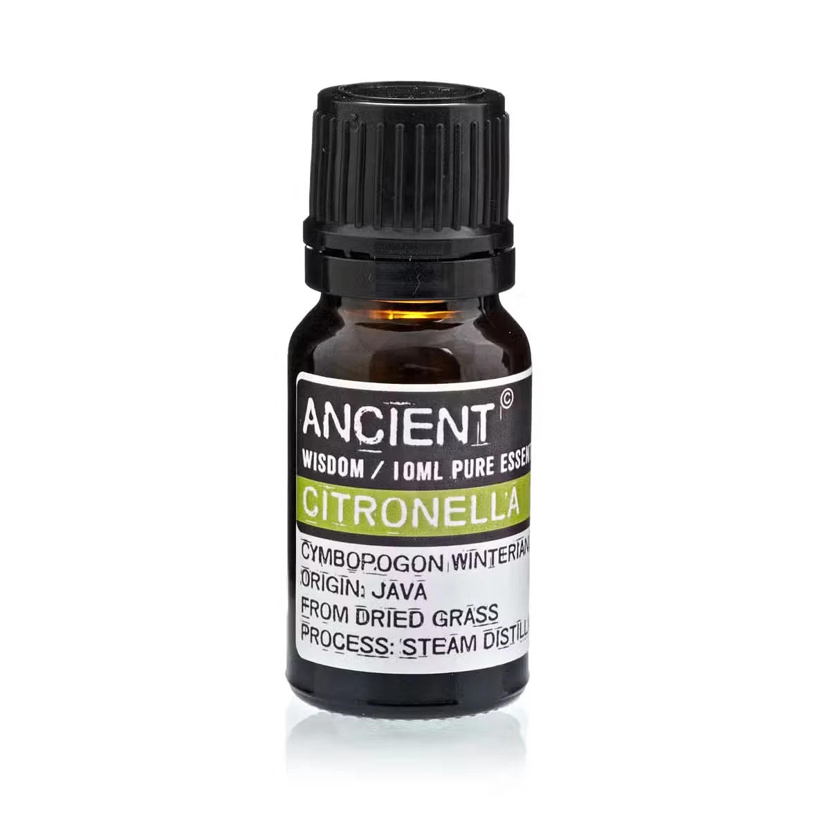 10 ml bottle of citronella aromatherapy essential oil