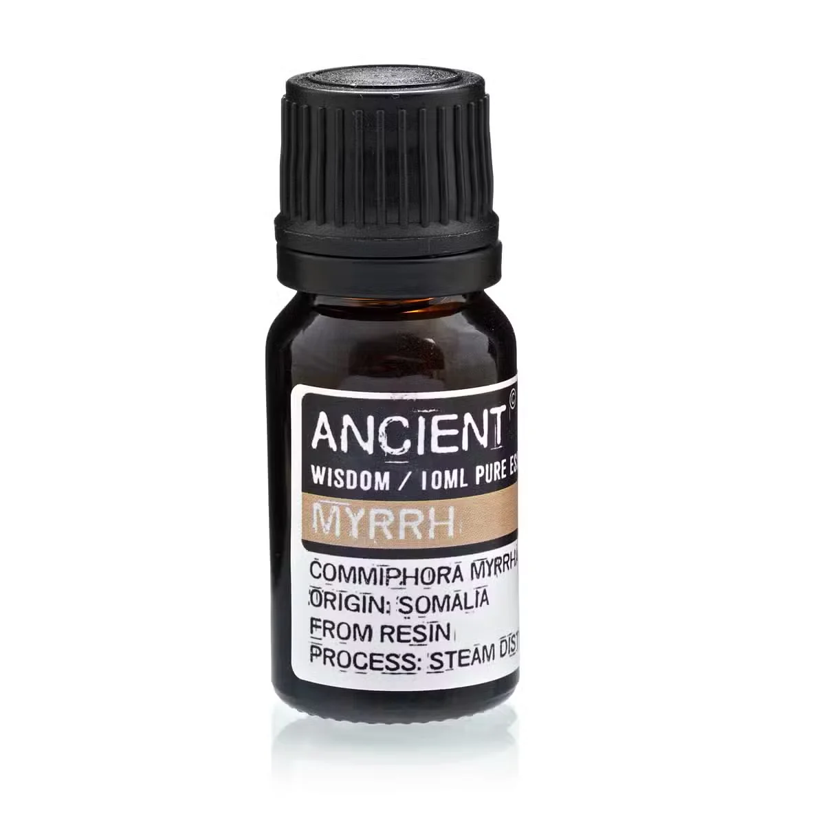 Bottle of 10ml myrrh essential oil