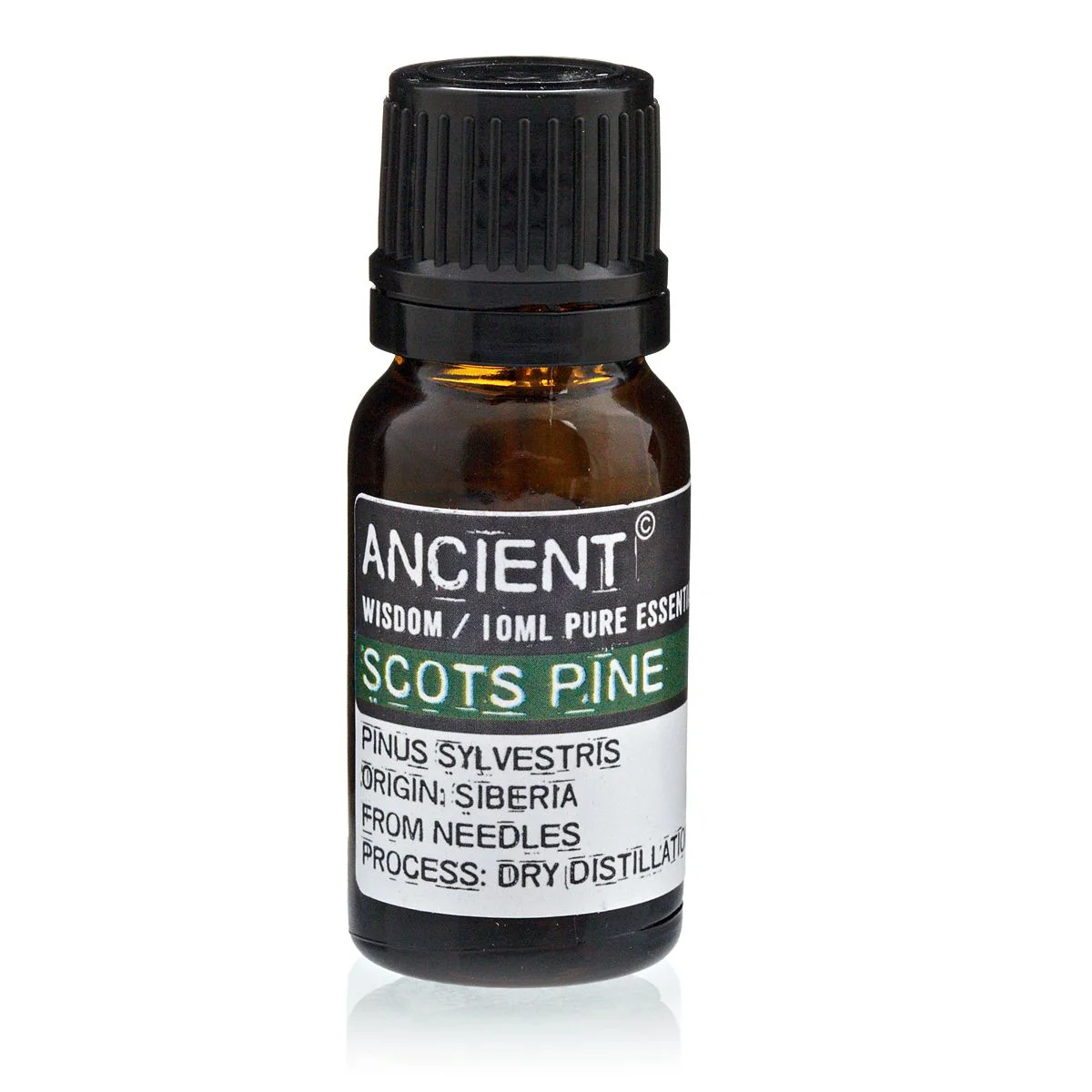 10 ml bottle of Scots pine essential oil, perfect for aromatherapy.