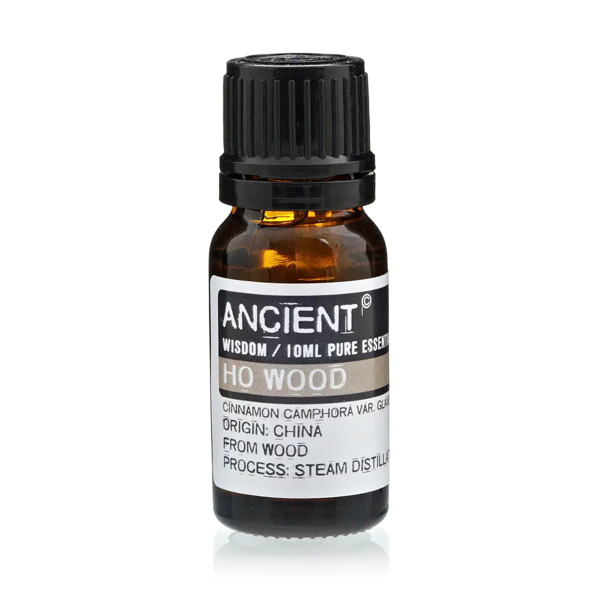 10 ml Ho Wood essential oil in small bottle