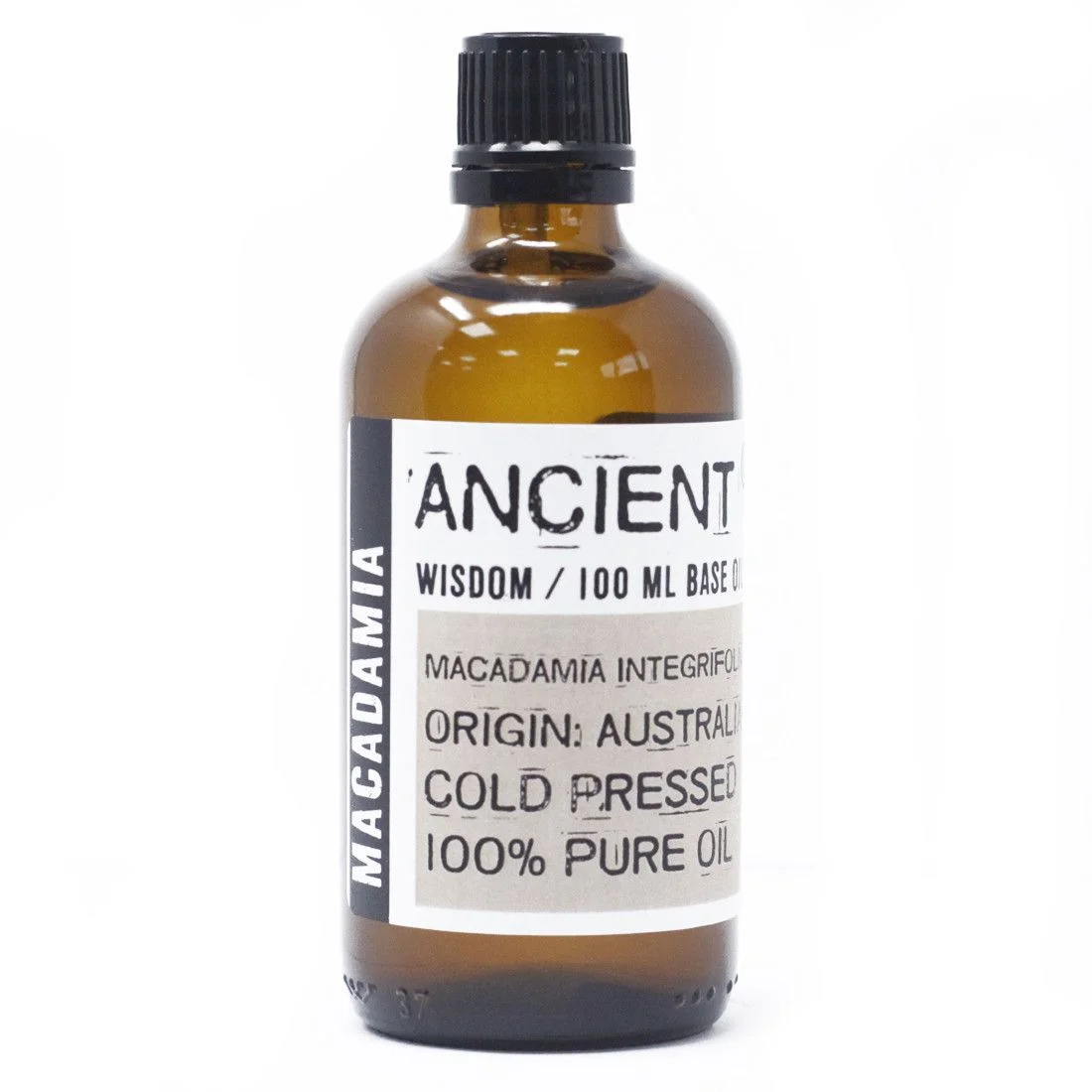 Bottle of macadamia oil, 100ml