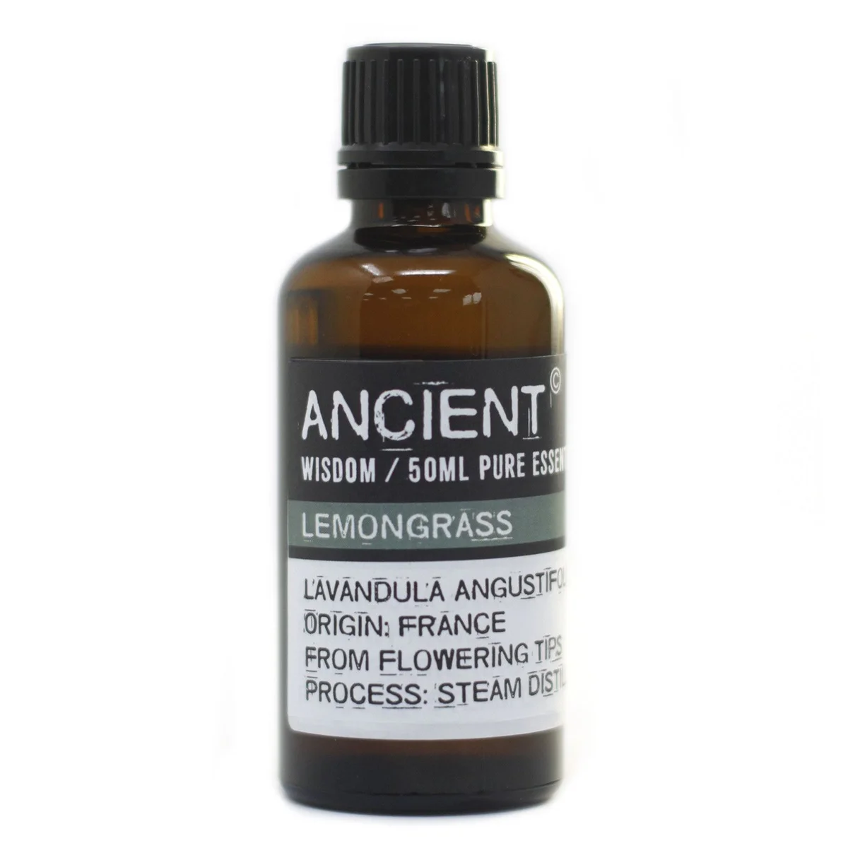 50ml bottle of lemongrass essential oil