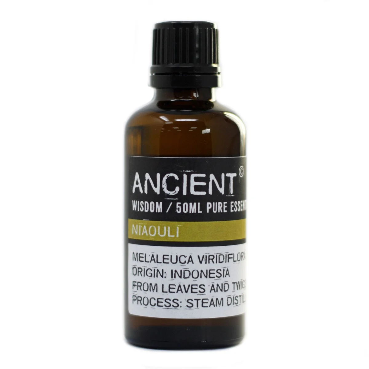 Niaouli 50ml bottle of niaouli essential oil