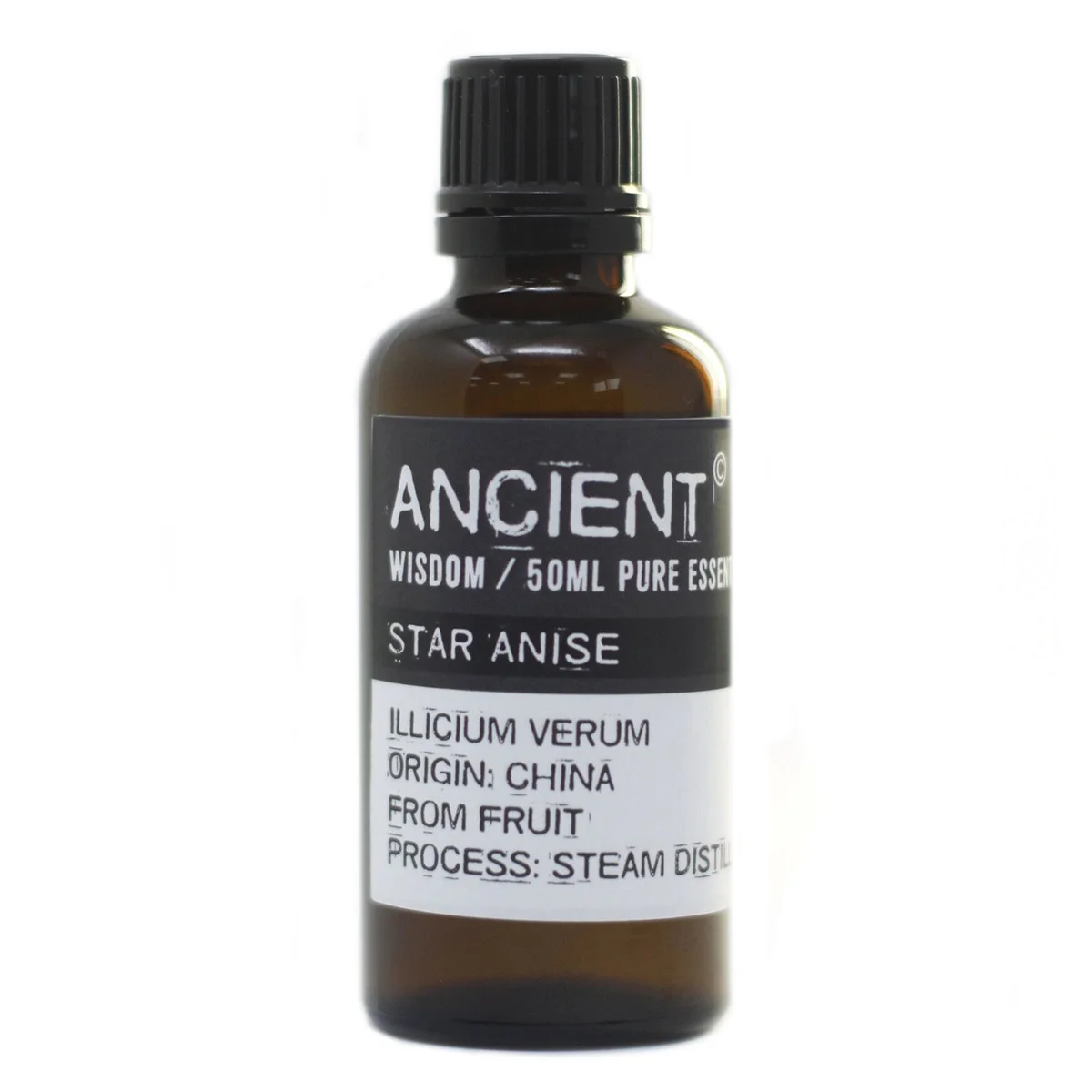 Star anise 50ml bottle.