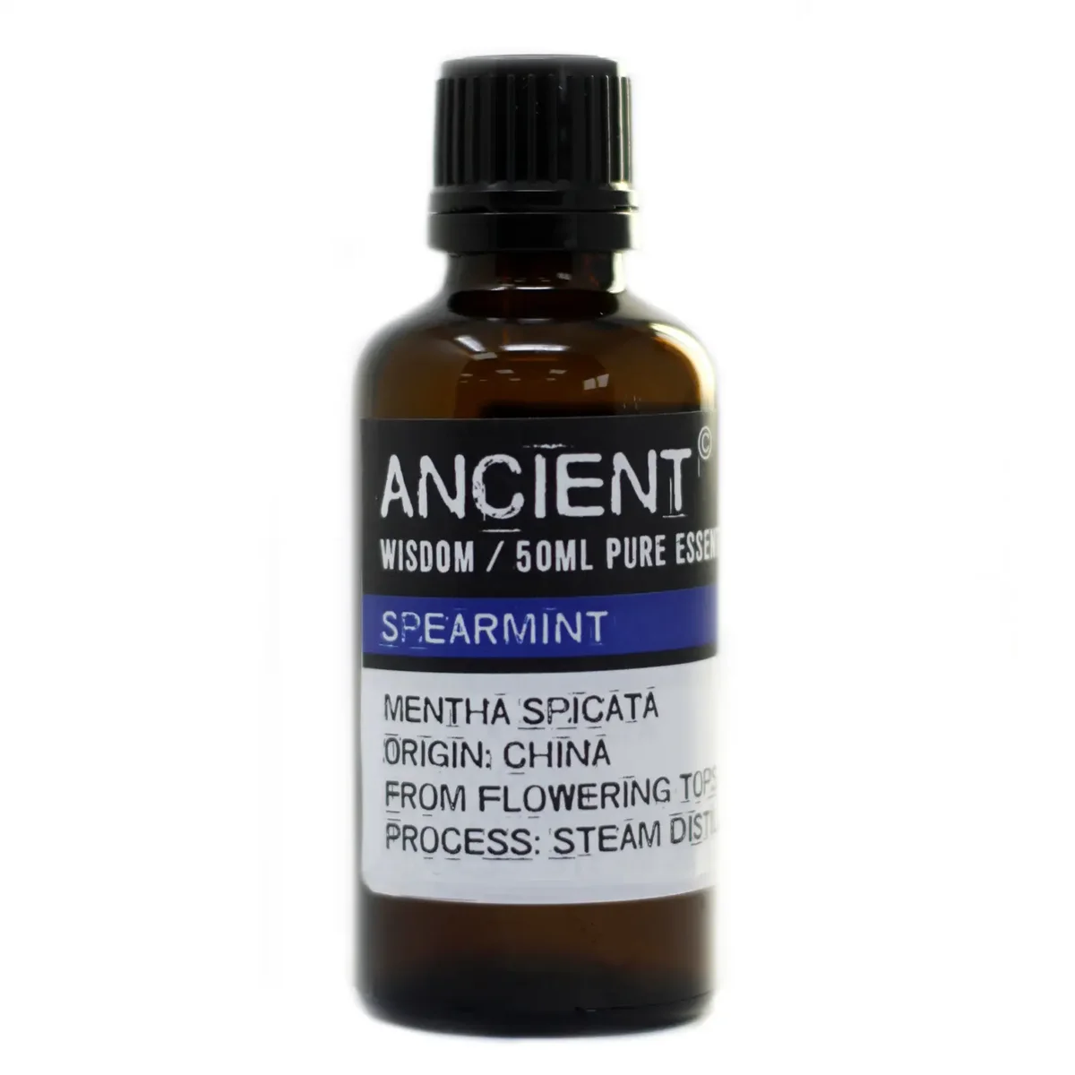 Natural spearmint oil 50ml bottle