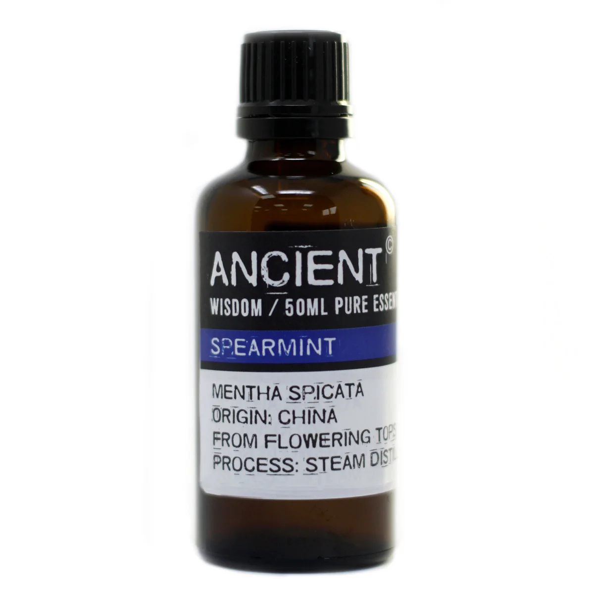 Spearmint 50ml essential oil bottle