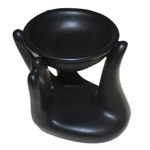 Helping Hand oil burner black.