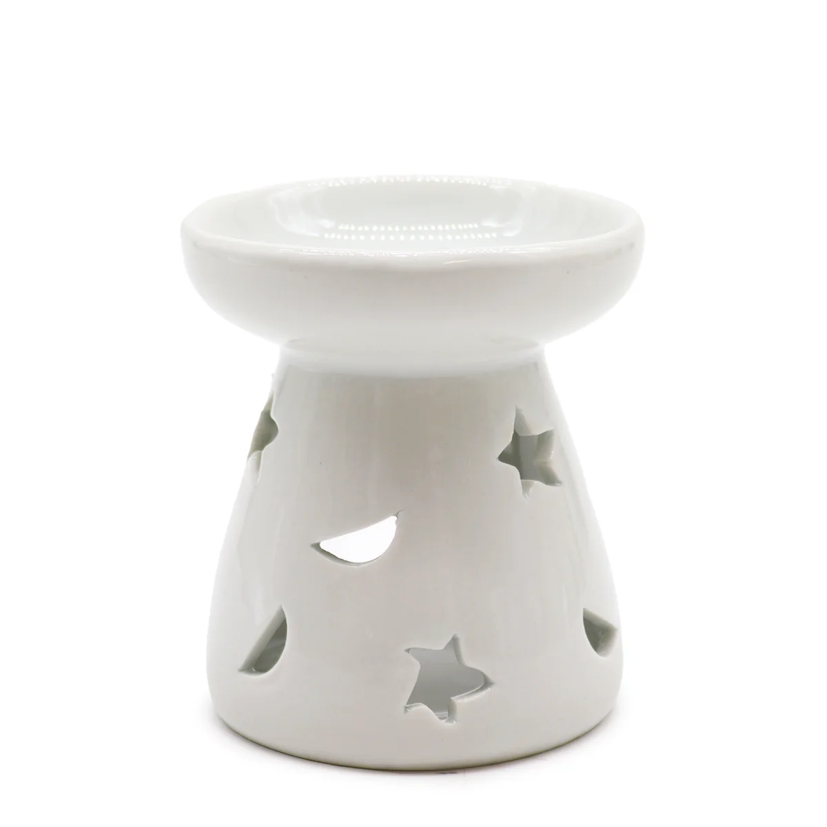 Sm Classic White moon star oil burner