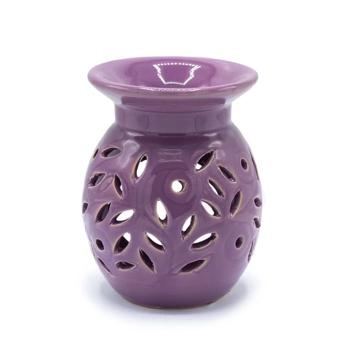 Lavender scented floral oil burner for home.