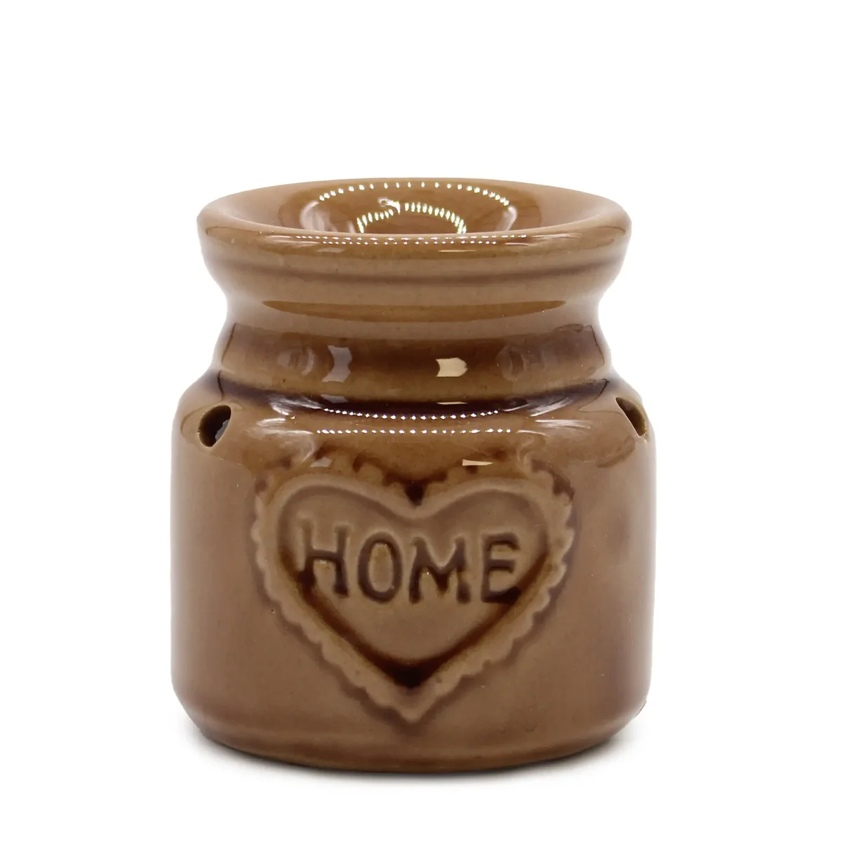 Sm Home essential oil burner in a home setting, sleek design, makes a great gift.