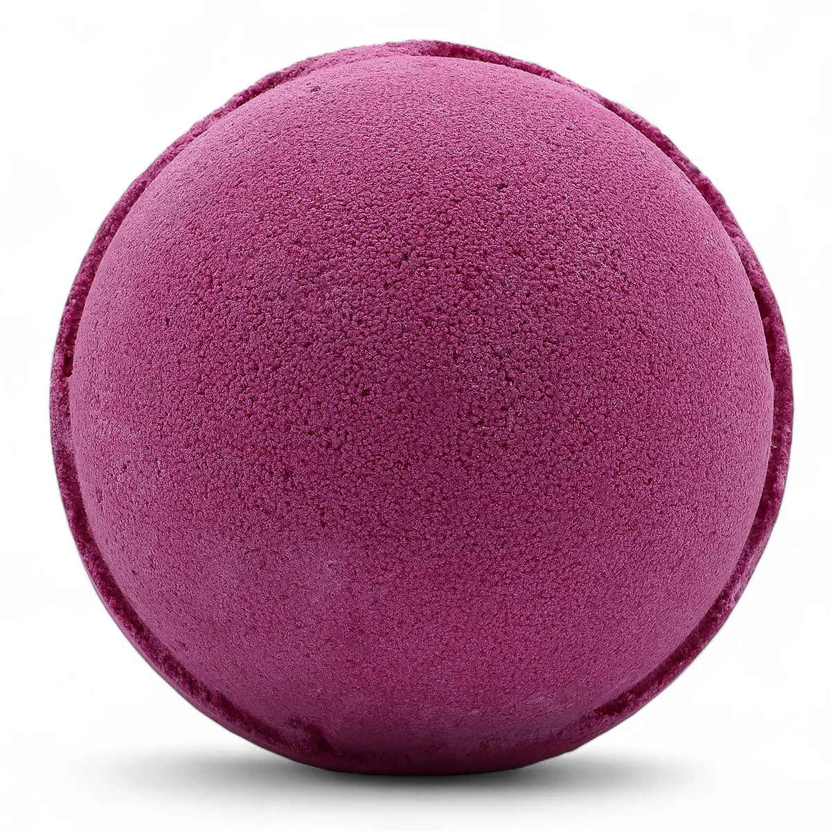 Three cranberry bath bombs arranged together, showcasing a cranberry bath bomb set