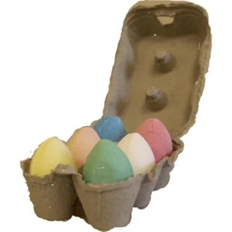 Tray of mixed bath eggs