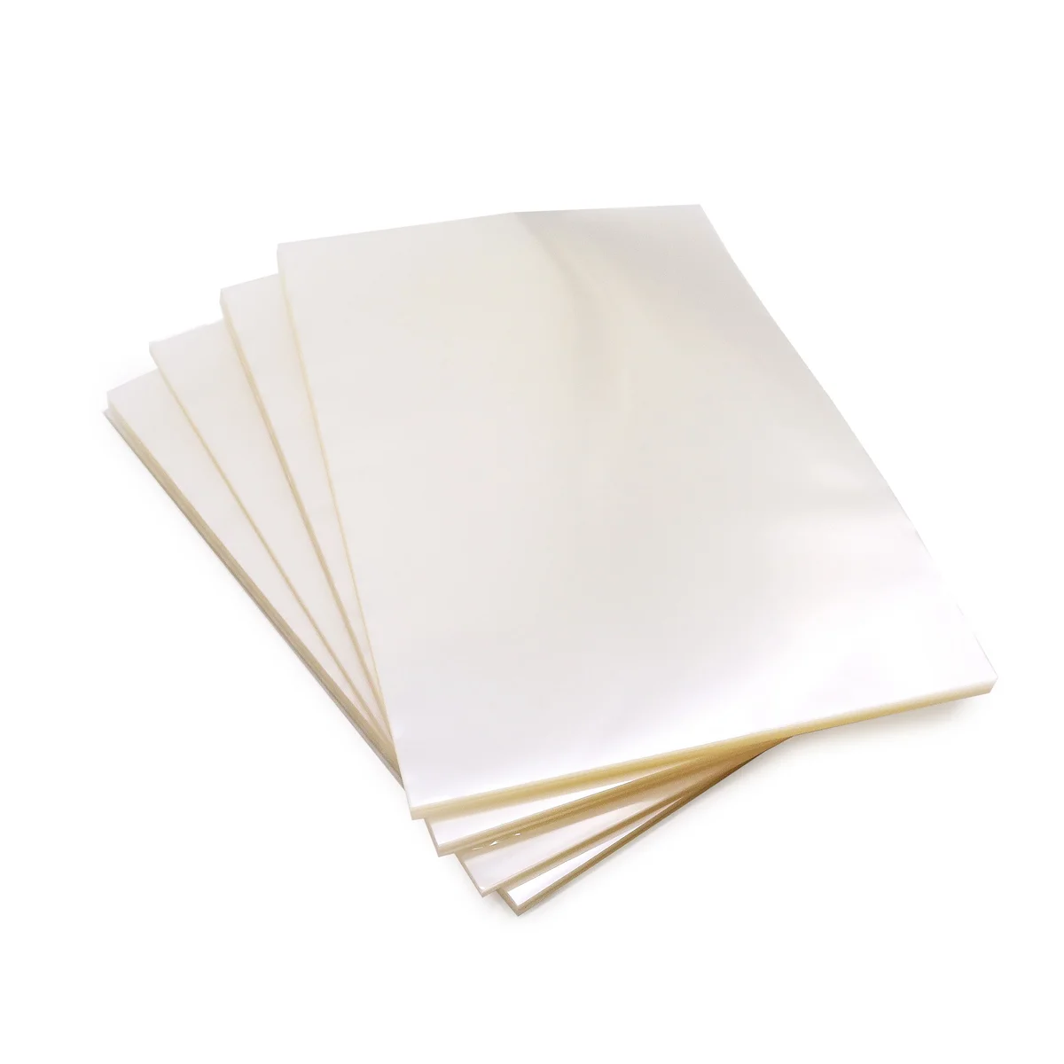 Pack of plastic sheets for soap, about 1000 sheets, lightweight kitchen‑friendly soap crafting plastic