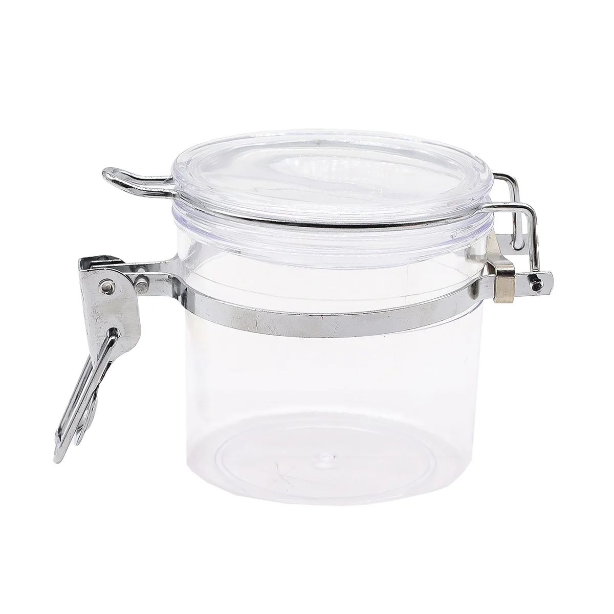 Close‑up of a stack of Kilner jars 80mm on a plain backdrop.