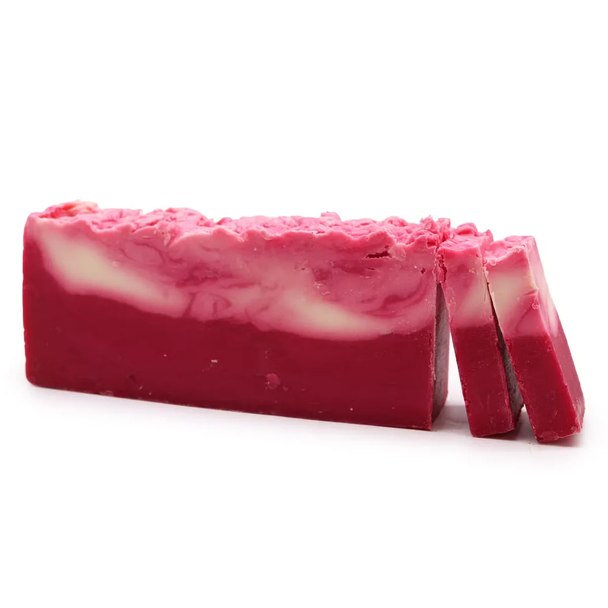 Loaf of moisturising soap made with shea butter and olive oil