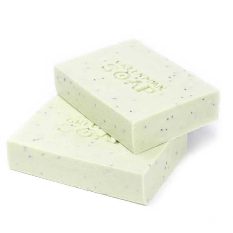 Greenman soap slice 100g in antiseptic spot attack packaging