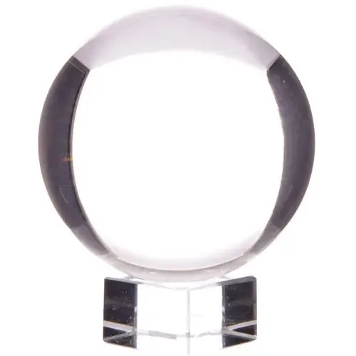 200mm crystal ball on a sleek stand