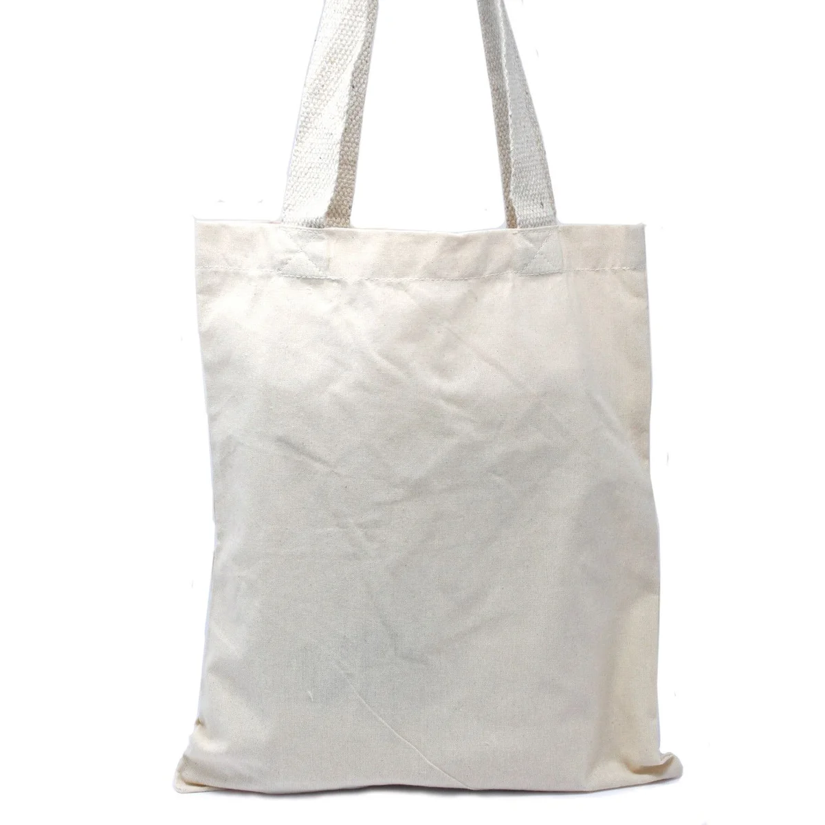 Med natural cotton tote bag, medium size, 35x30cm, 6oz weight