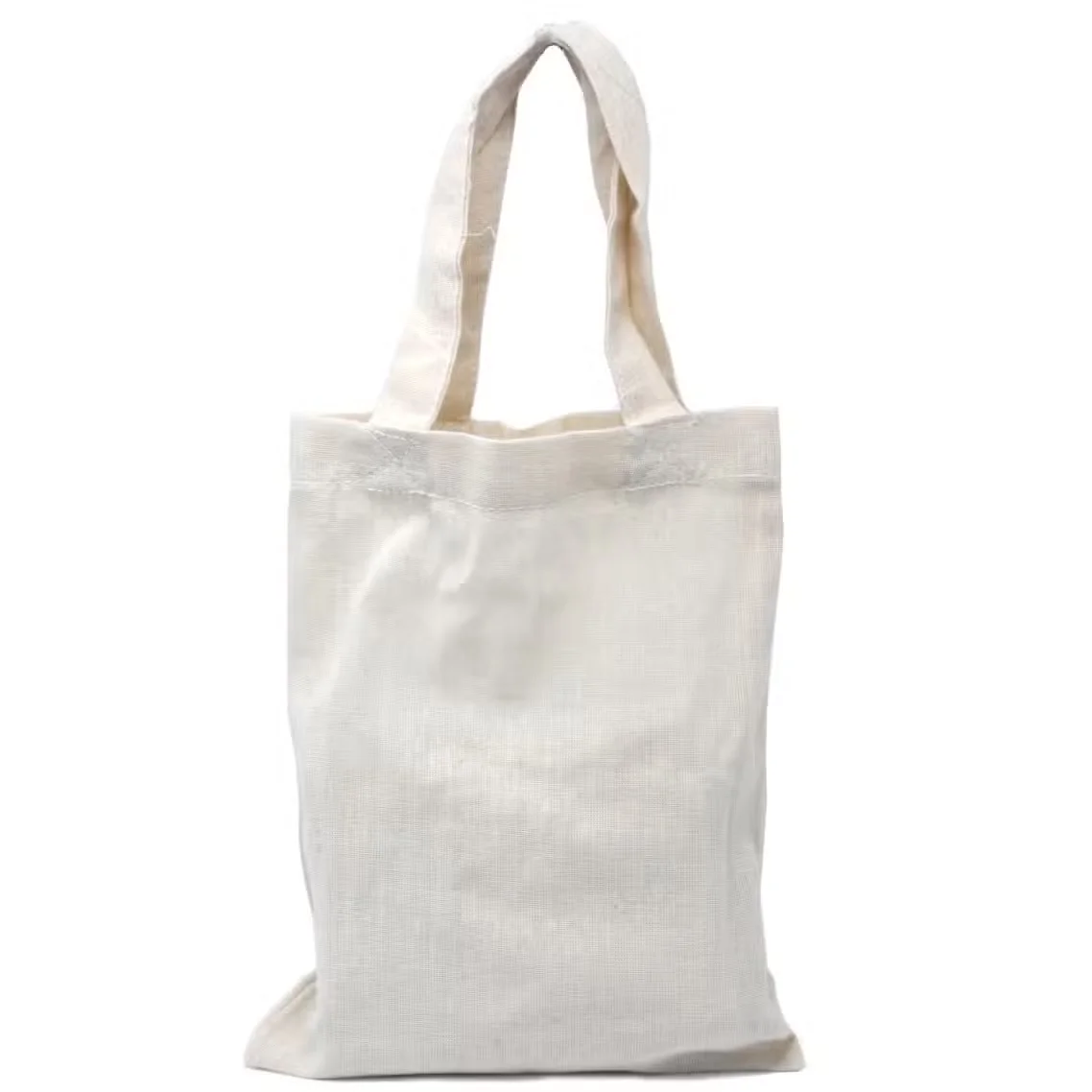 Small natural 4oz cotton bag, 25cm cotton bag, 20cm width.
