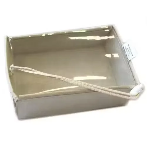 Large flat‑packed cotton gift boxes in crisp white, ready for stacking and assembly