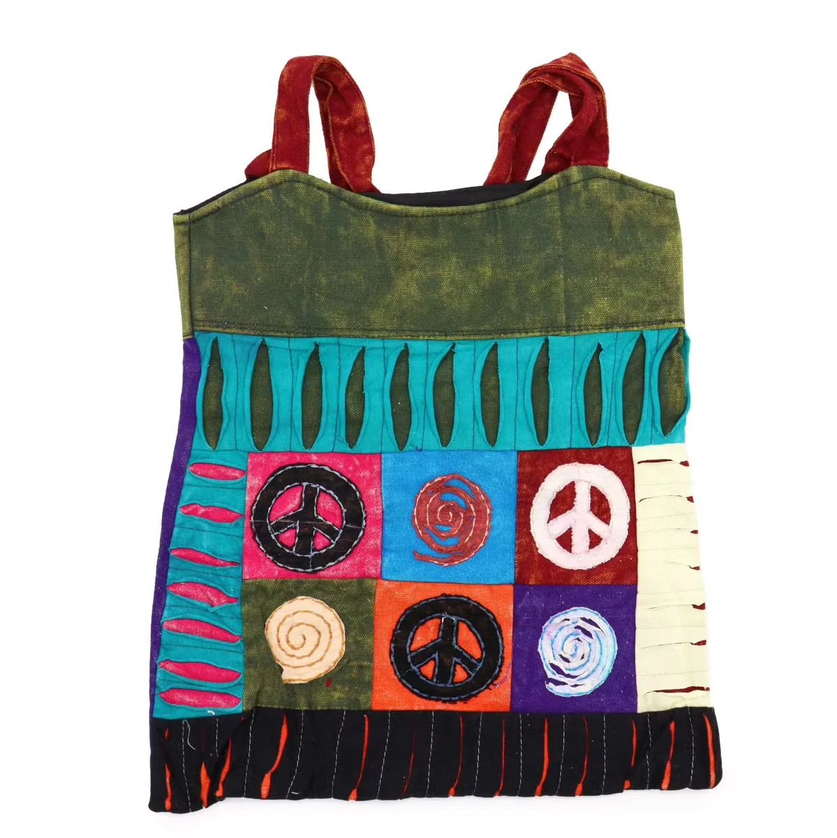 Classic Peace Skirt Bags arranged as skirt bag decor