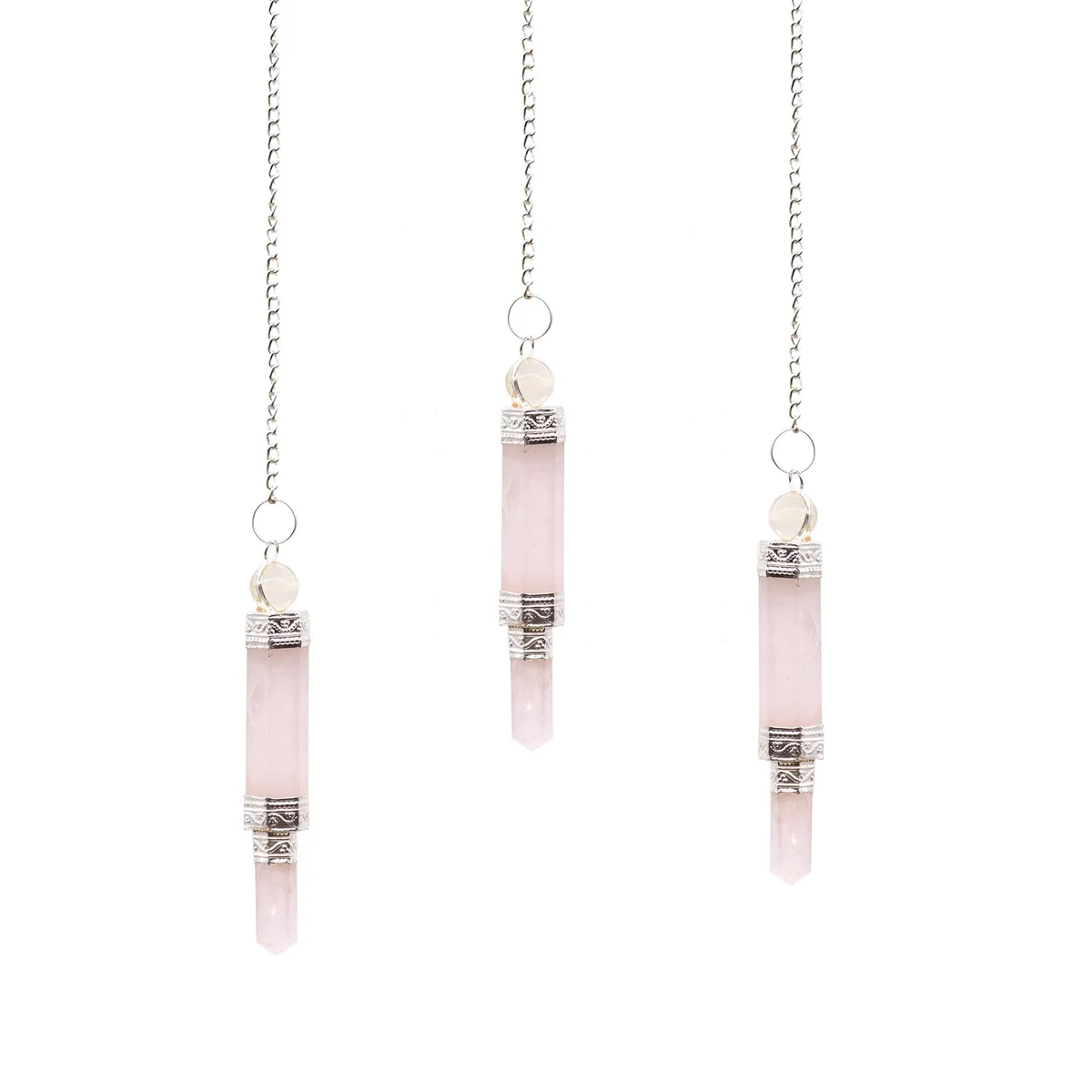 rose quartz pendulum