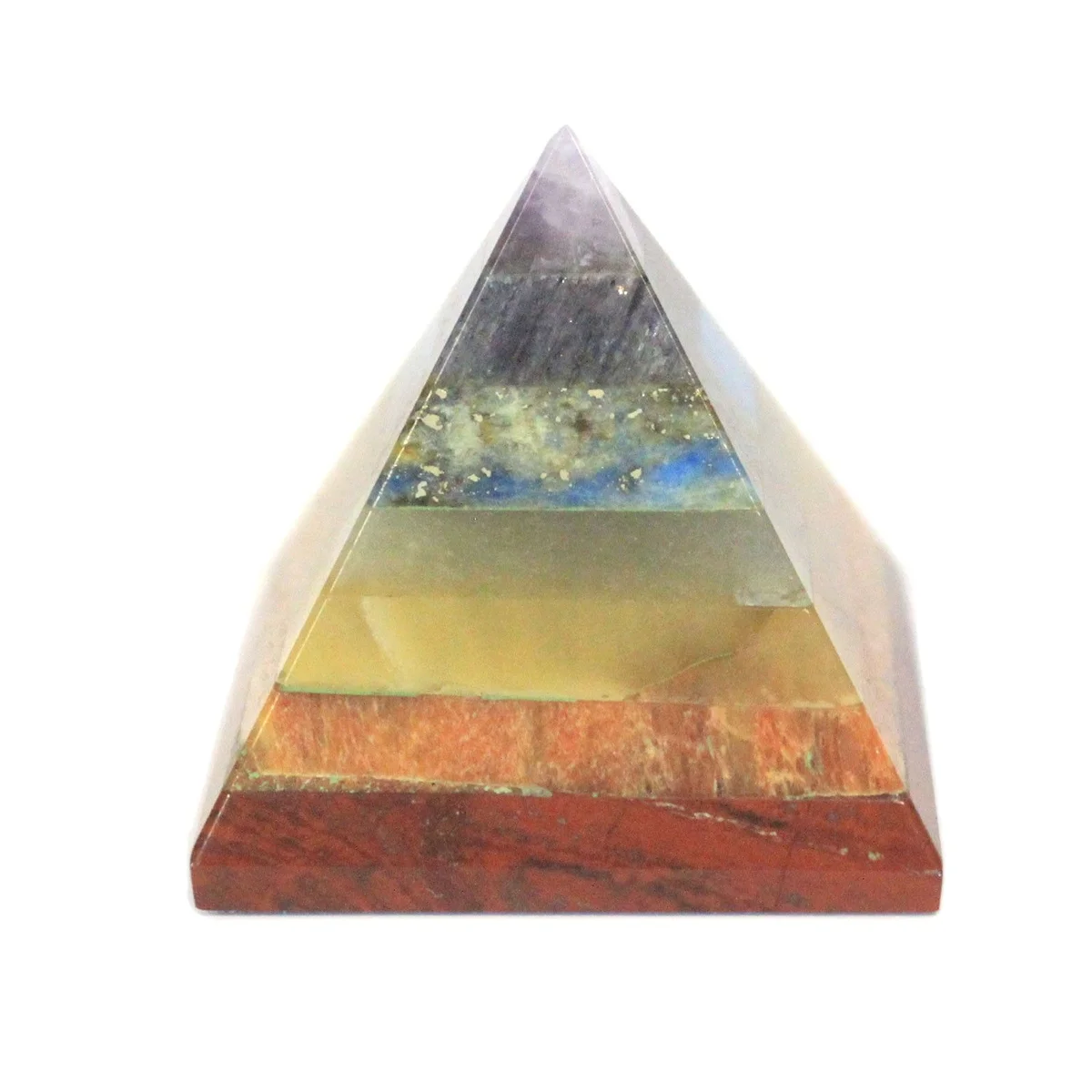 Chakra pyramid ornament, 30-35mm.