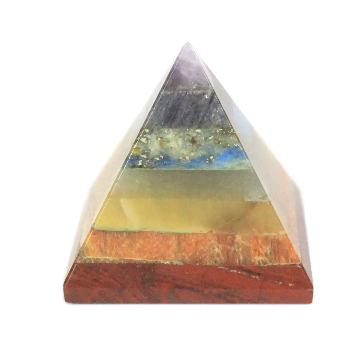 Chakra pyramid decor 30-35mm small piece