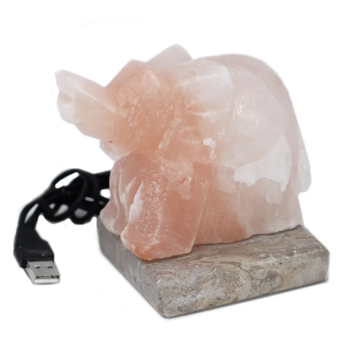 USB elephant shaped plug in multiple colors
