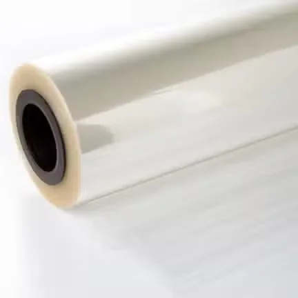 Roll of plain film wrap, 100 metres long and 80cm wide, presented as bulk plastic wrap for kitchen use.