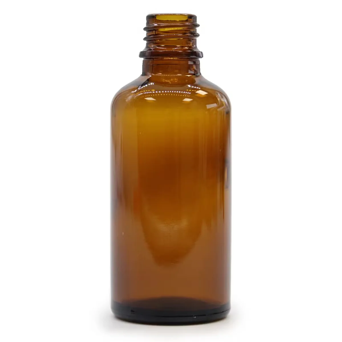 50ml amber bottle on a neutral background