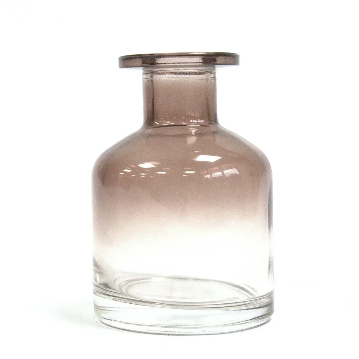 140 ml diffuser bottle, round Alchemist design in charcoal glass.