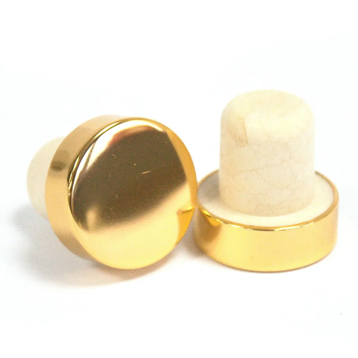 Golden top cap for RDBot 05/06/07 measuring 2.2cm, shown on a white background