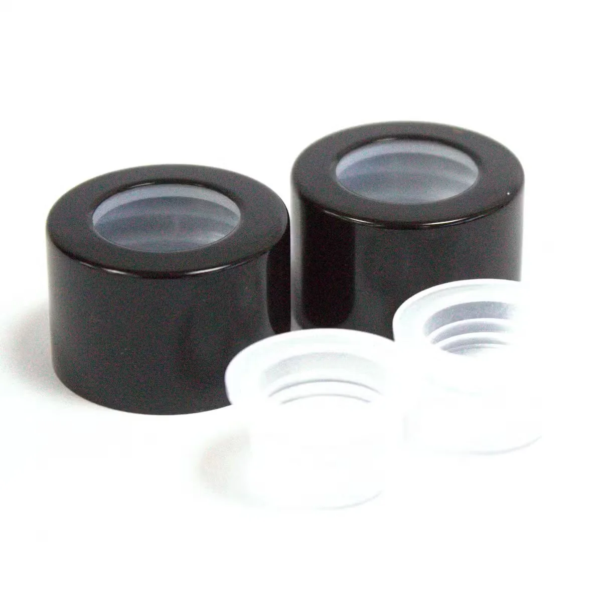 Black top 3cm size cap designed for RDBot-11/12/13/16 models shown against white background