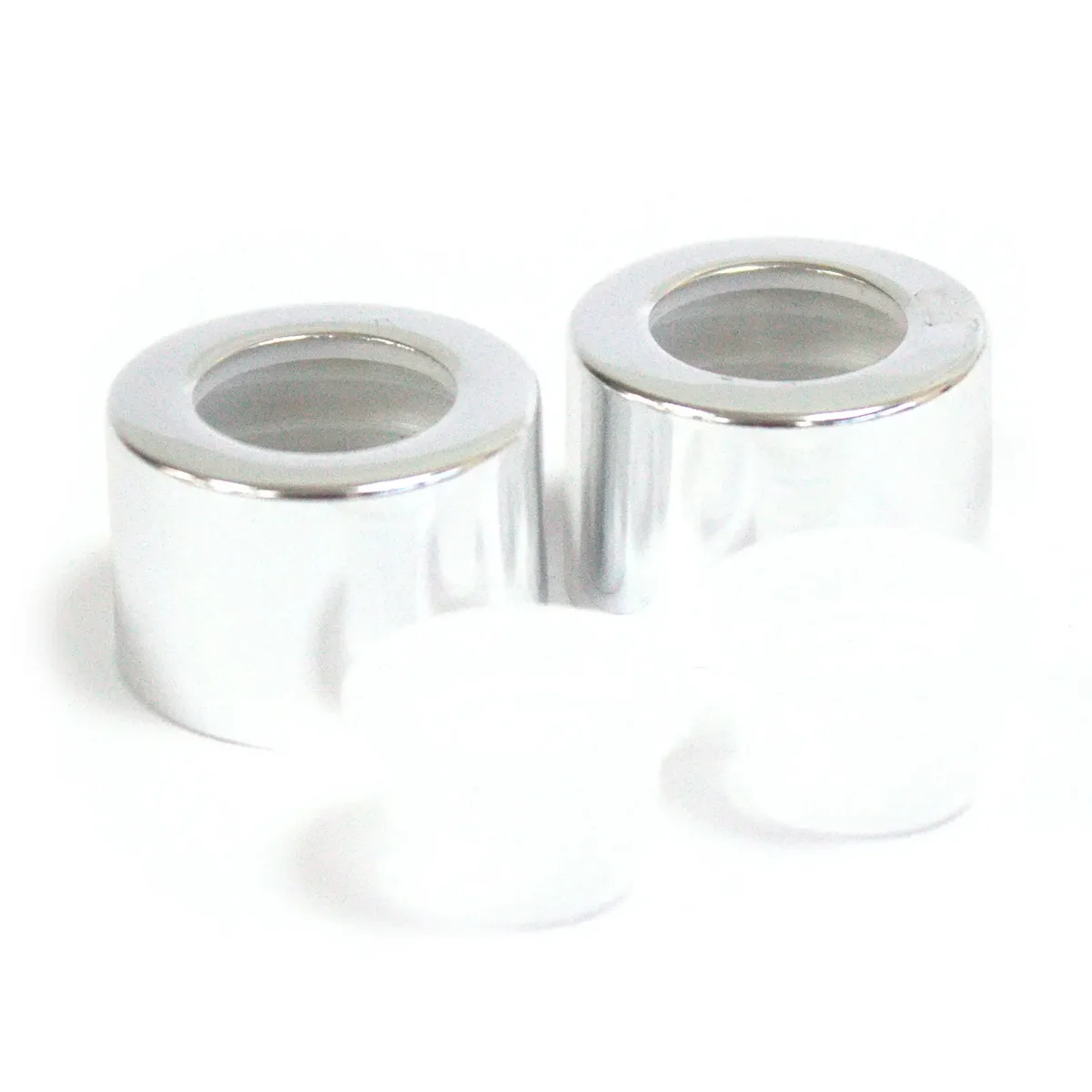 Silver top cap for RDBot-11/12/13 measuring 3cm, displayed on a plain white background