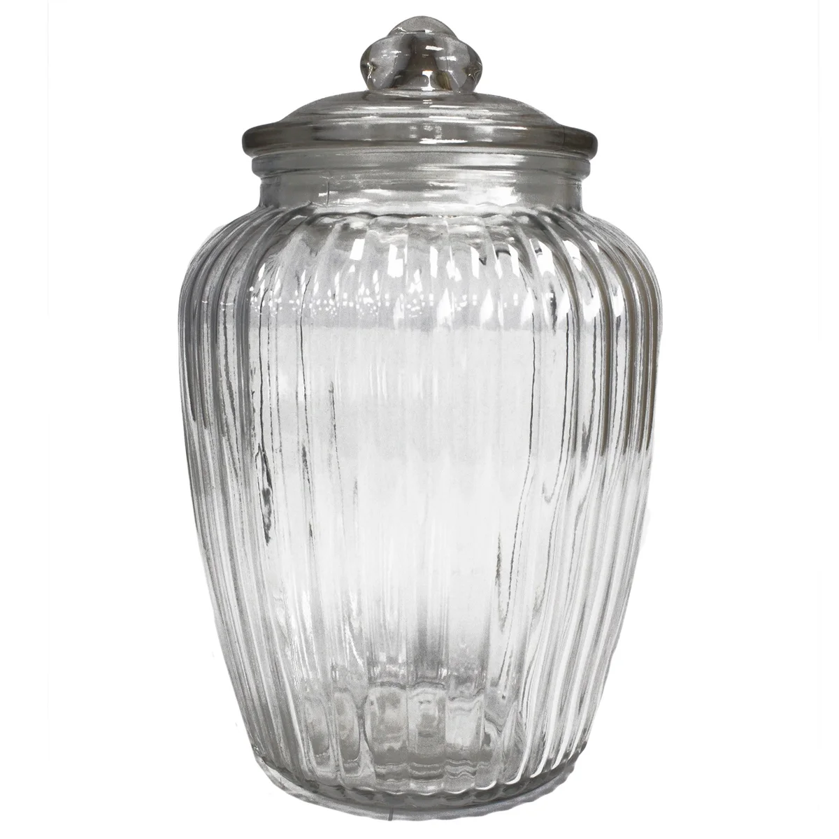 Pumpkin sweet jar: a large pumpkin-shaped candy jar measuring 15x24.5cm.