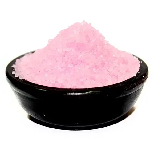 Jar of Jasmine aromatic simmering granules with white label on a plain background