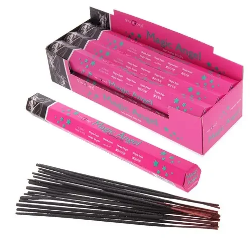 Magic incense sticks displayed side by side.