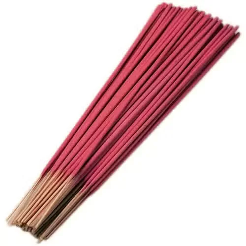 Bulk Dragons Blood incense sticks displayed in a stack, ready for use as incense sticks bulk.