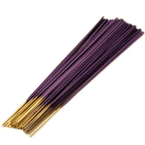 Bulk tulsi basil incense sticks displayed together