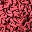 Red bulk incense cones with Dragons Blood fragrance, displayed in a bulk pack, incense cones uk