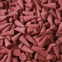 Midnight rose incense cones arranged in a bundle on a plain background.