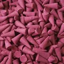A set of ylang ylang incense cones, neatly arranged in a bulk pack.