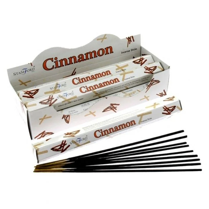 Cinnamon incense stick in a neat bundle of premium cinnamon incense
