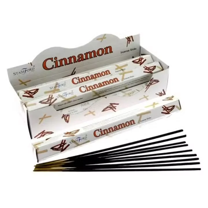 Cinnamon Premium Incense sticks bundled together, aromatic cinnamon fragrance, incense for home