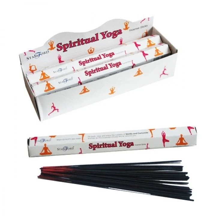 Premium spiritual yoga incense sticks rolled and displayed.