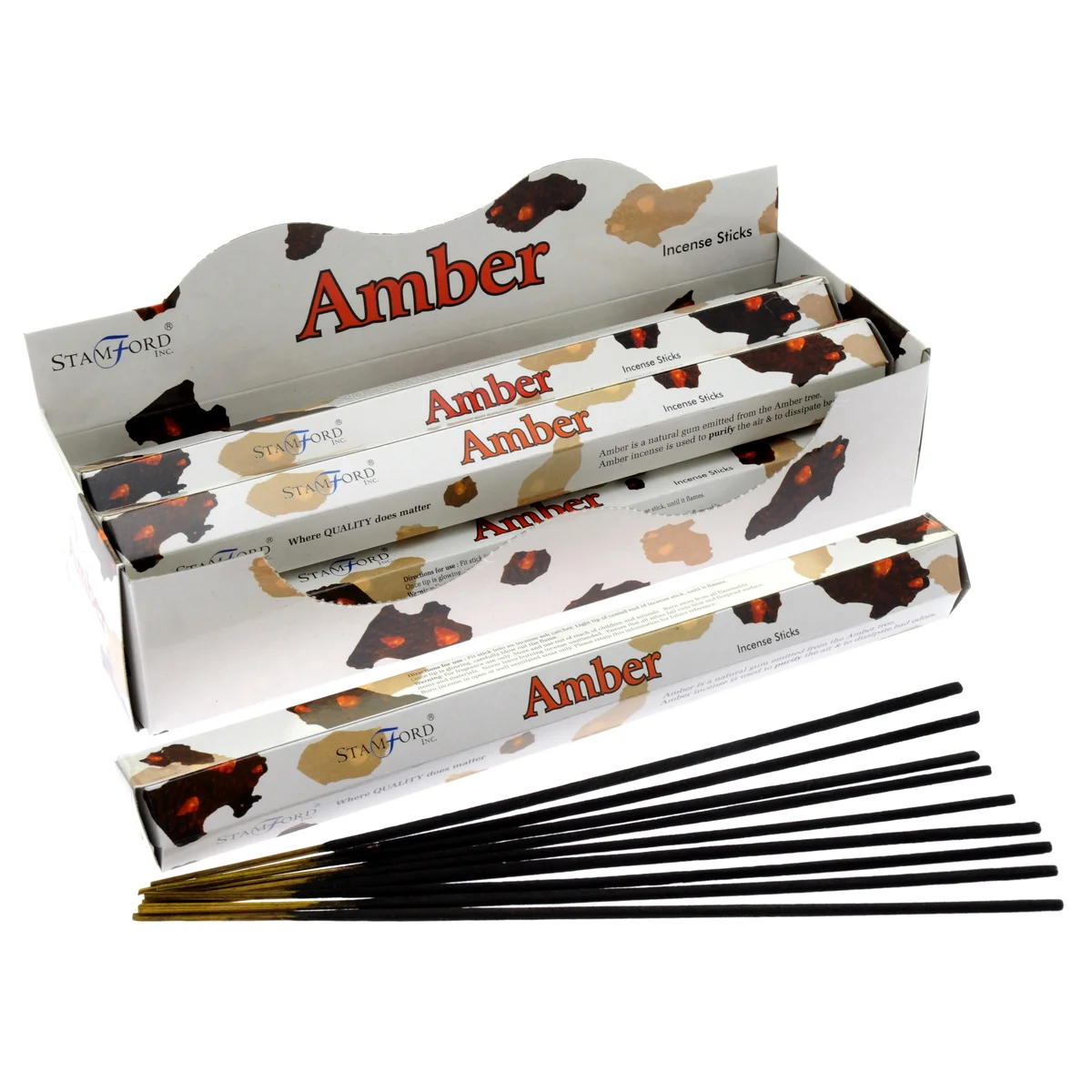 Amber premium incense sticks